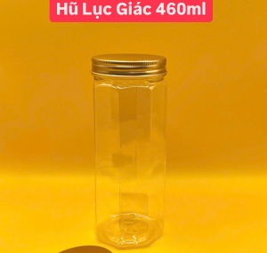 Hũ lục giác 460ml