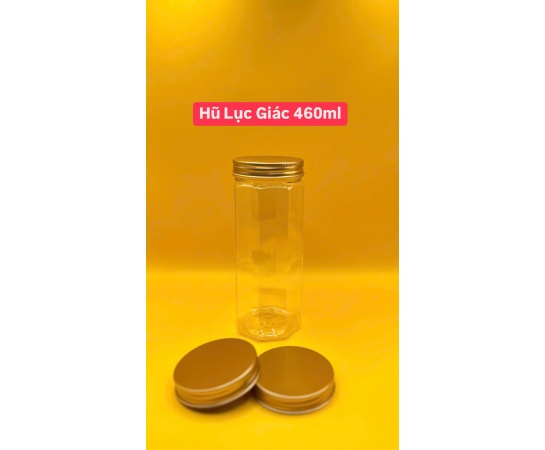 Hũ lục giác 460ml